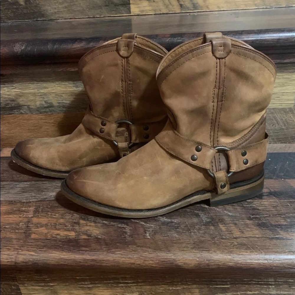 Frye Leather Ankle Boots